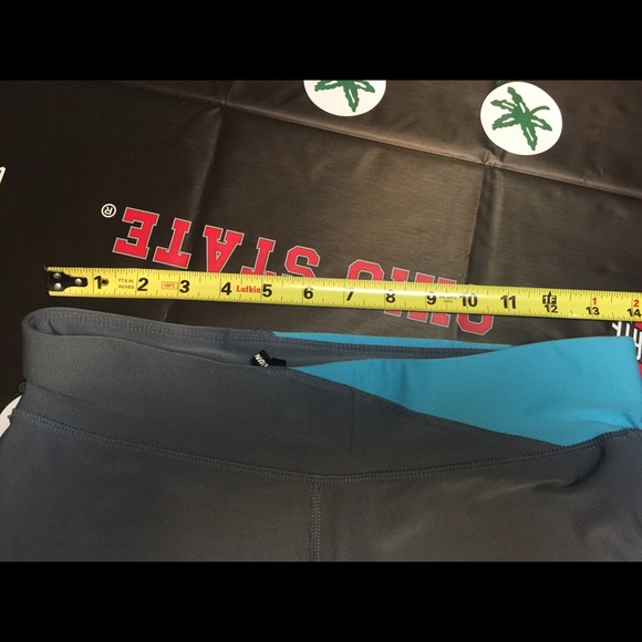 NIKE DRI-FIT Running Crop Capri Leggings Workout Tights MEDIUM - Picture 6 of 10